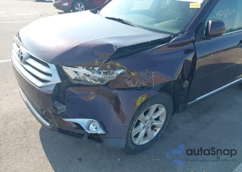 2012 Toyota Highlander Se from USA, damaged, VIN 5TDBK3EH1CS121673
